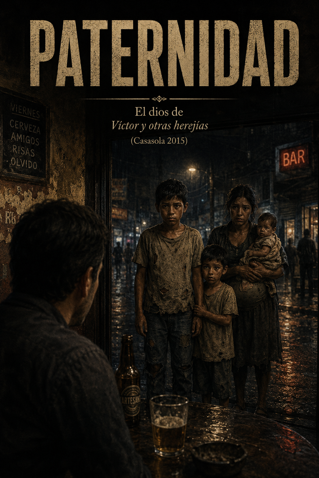Portada del cuento “Paternidad”