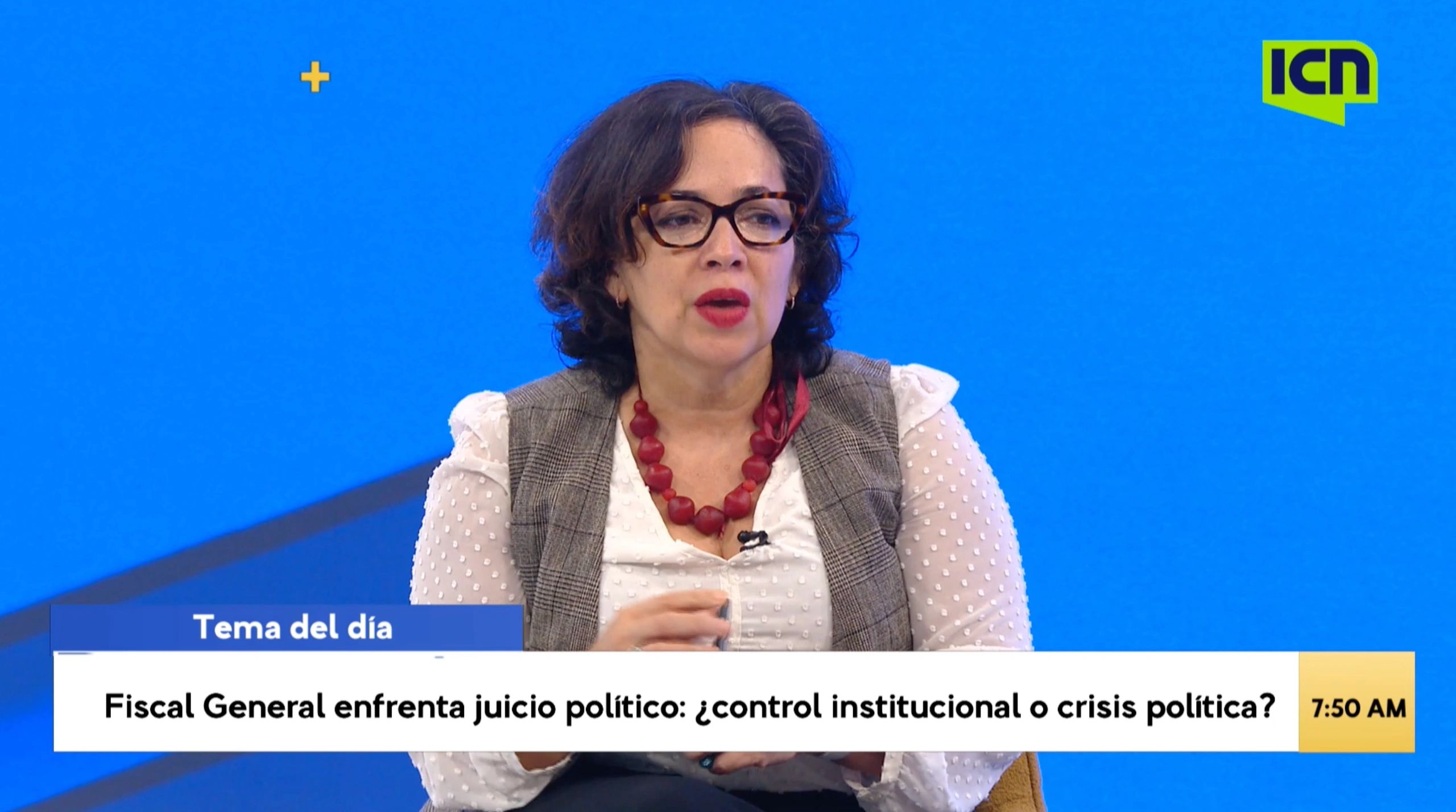 Sandra Ponce, ex fiscal.