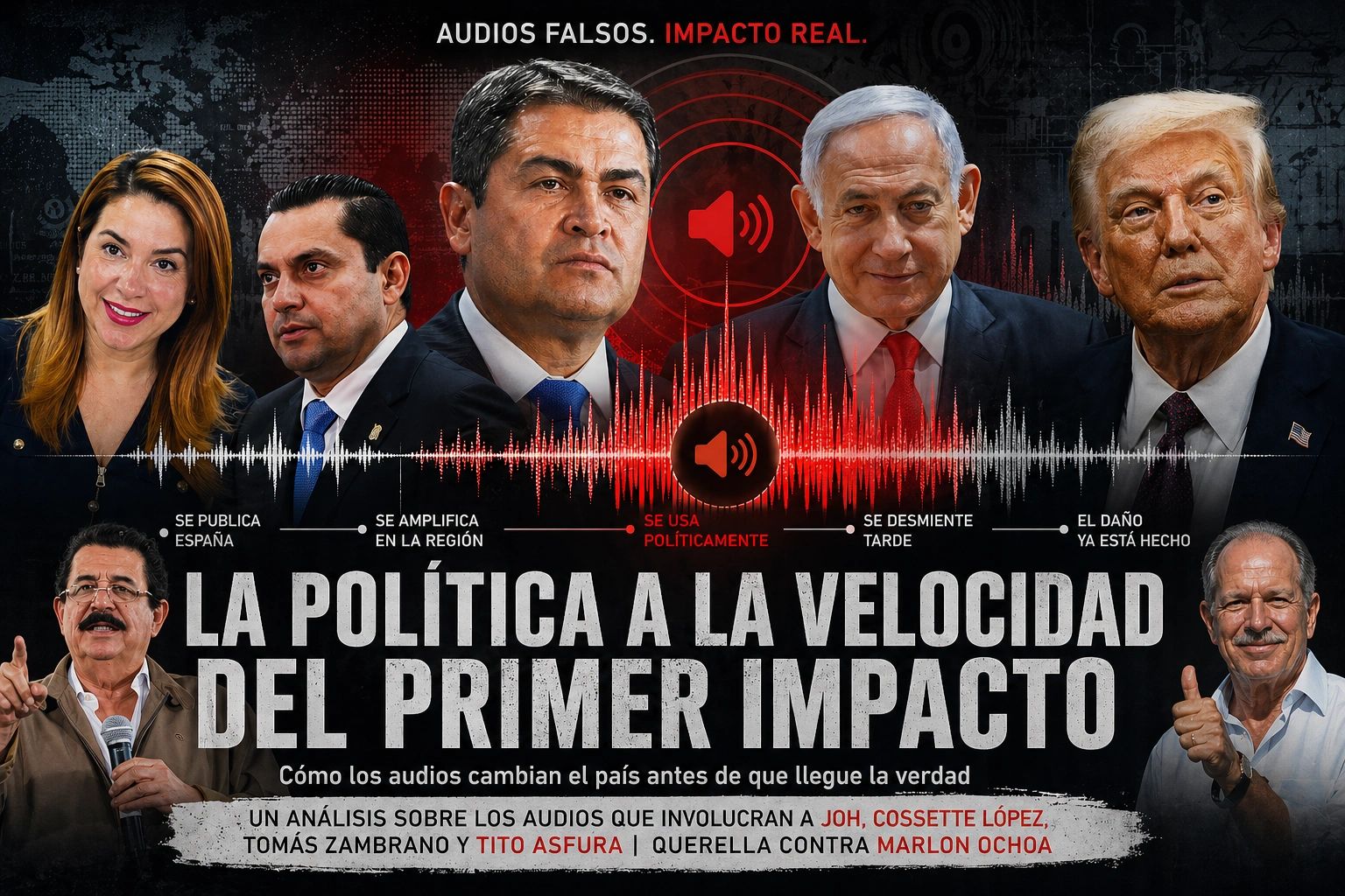 Ilustración principal de El tiempo de la mentira