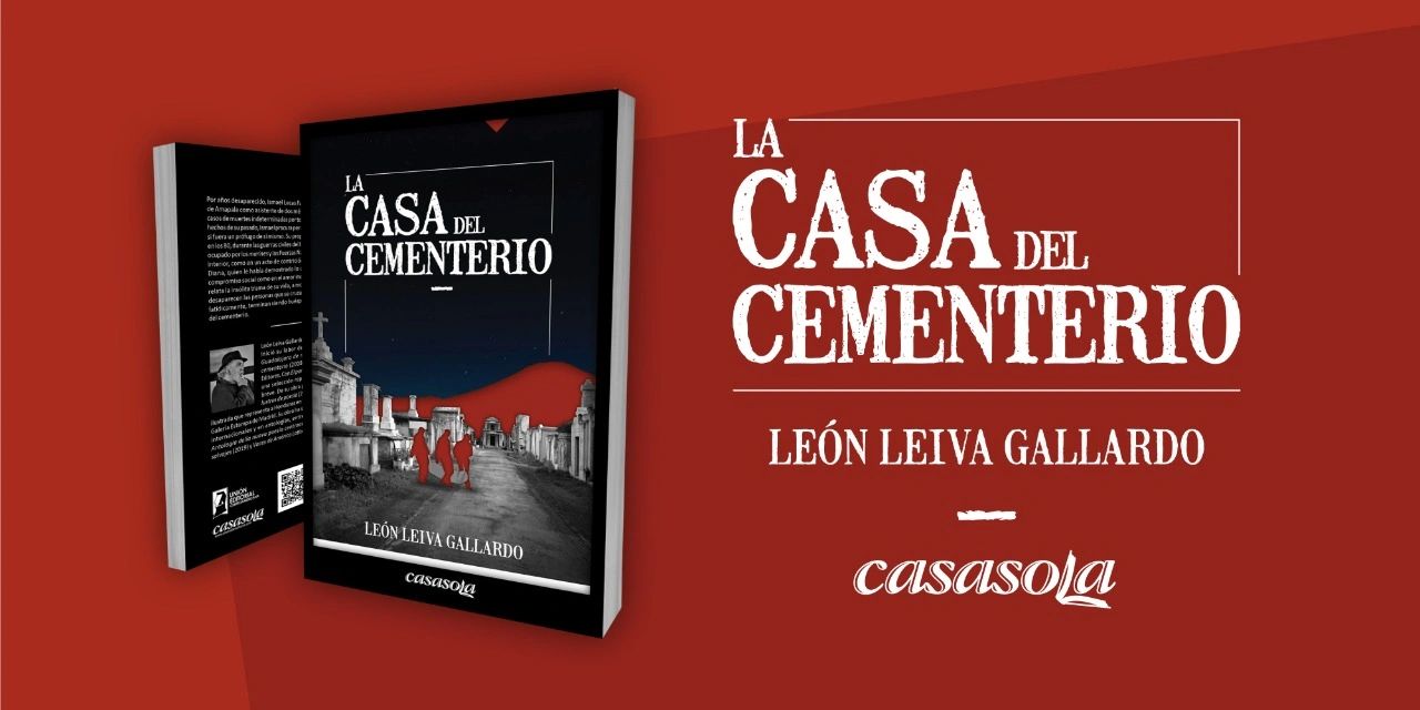 Ilustración principal de Sobre la novela "La casa del cementerio" de León Leiva Gallardo