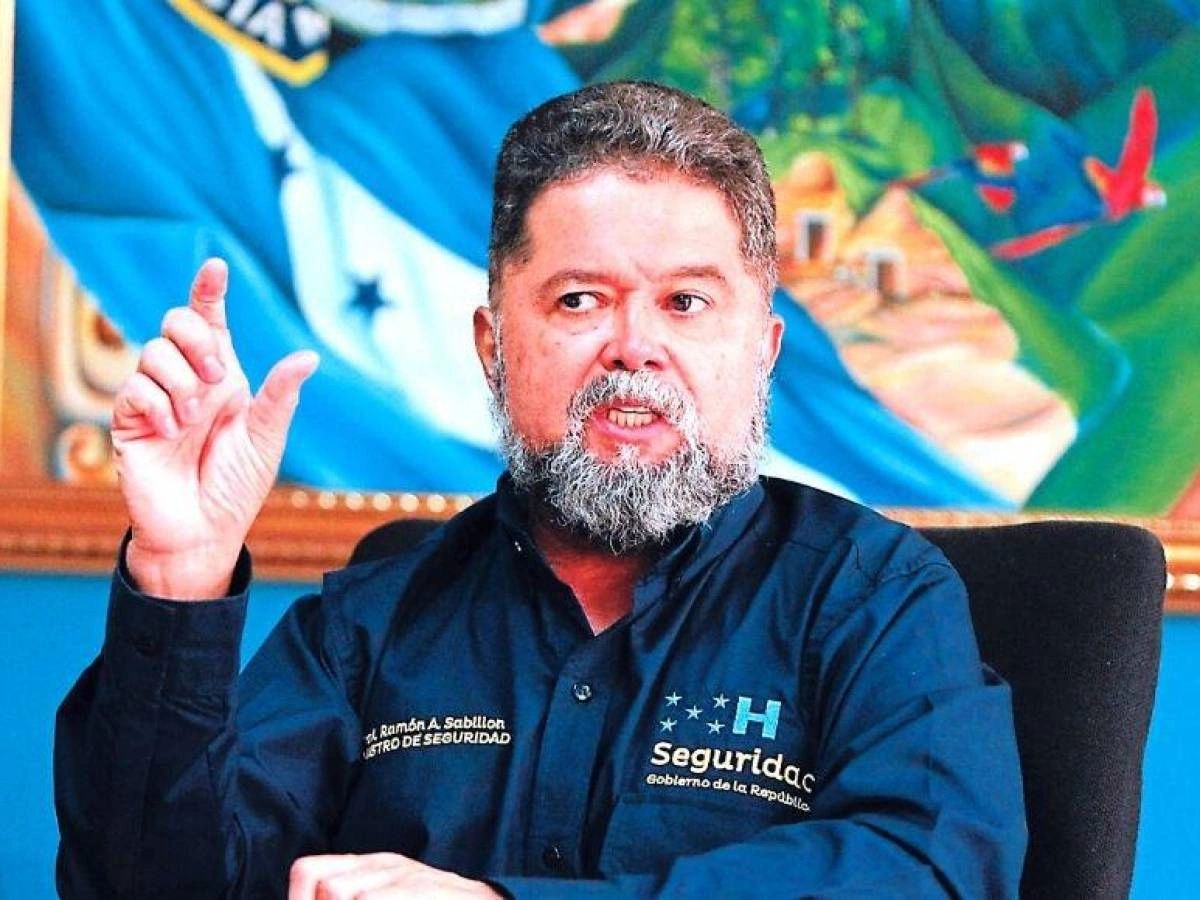 Ramón Sabillón, ex ministro de Seguridad del gobierno de Honduras
