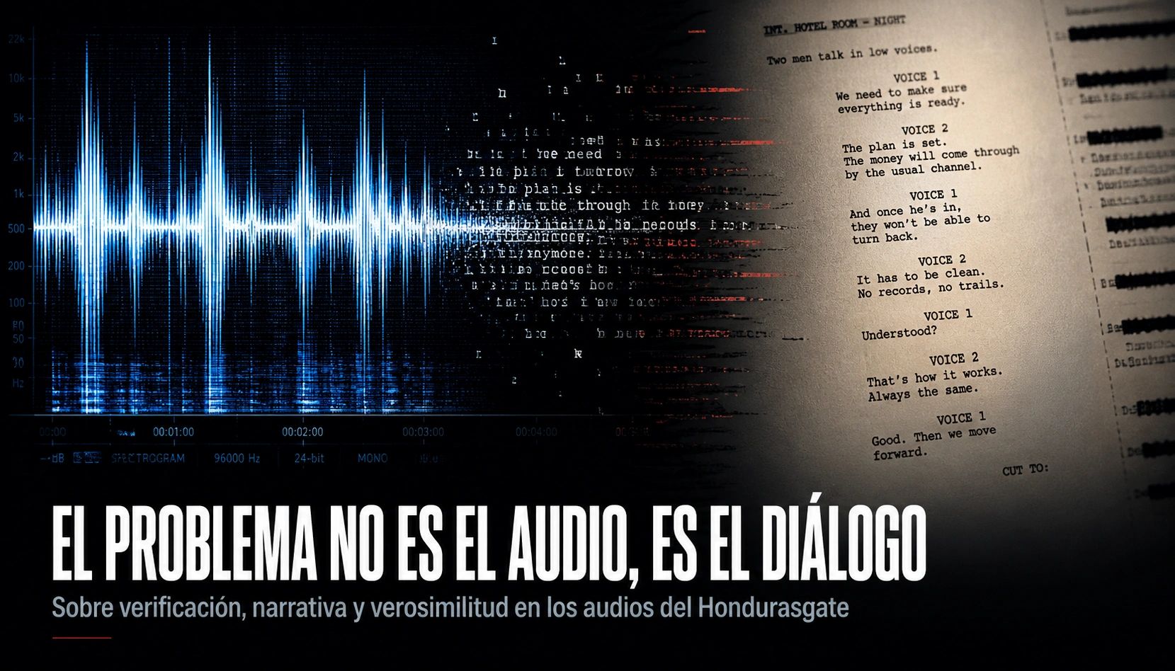 Ilustración principal de El problema no es el audio, es el diálogo