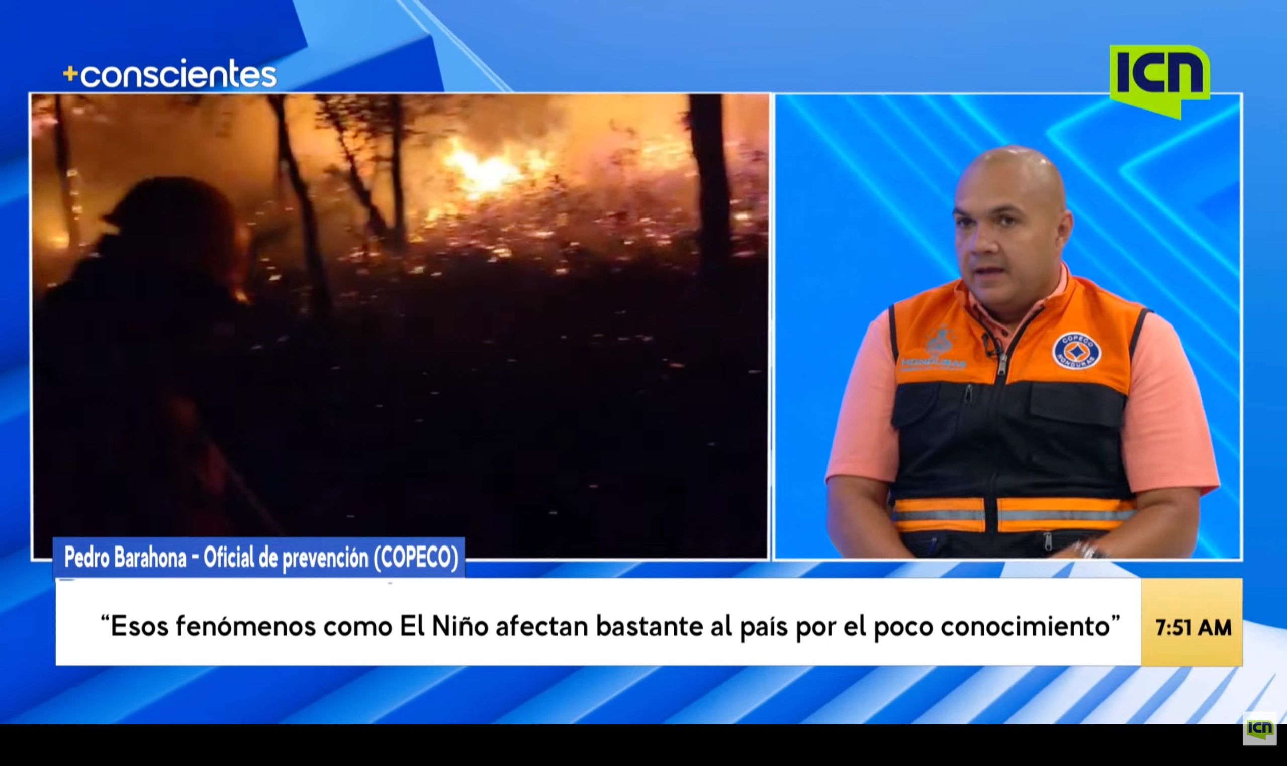 Pedro Barahona, COPECO
