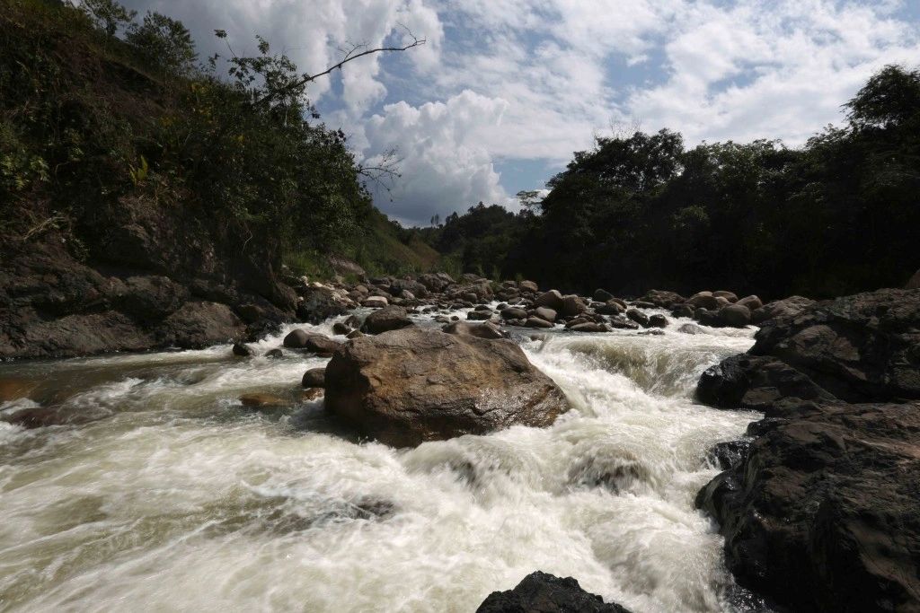 Río Gualcarque, San Francisco de Orejuela. Foto de Delmer Membreño.