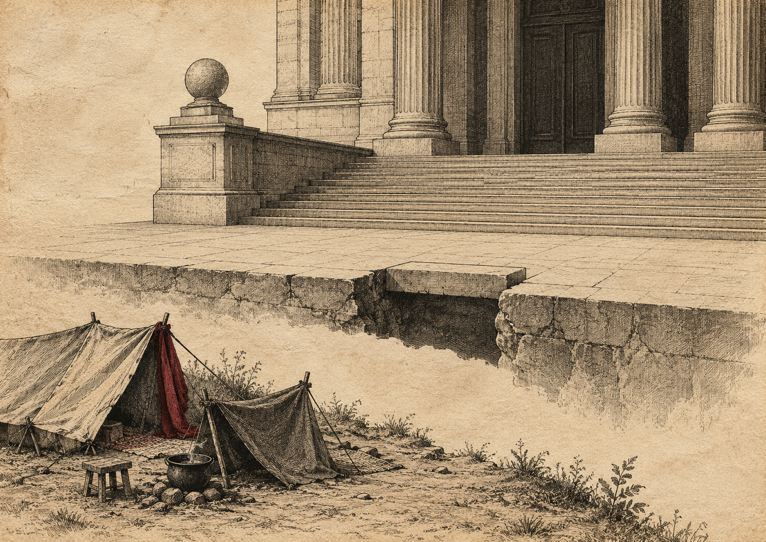 Ilustración principal de La Corte está a unos pasos