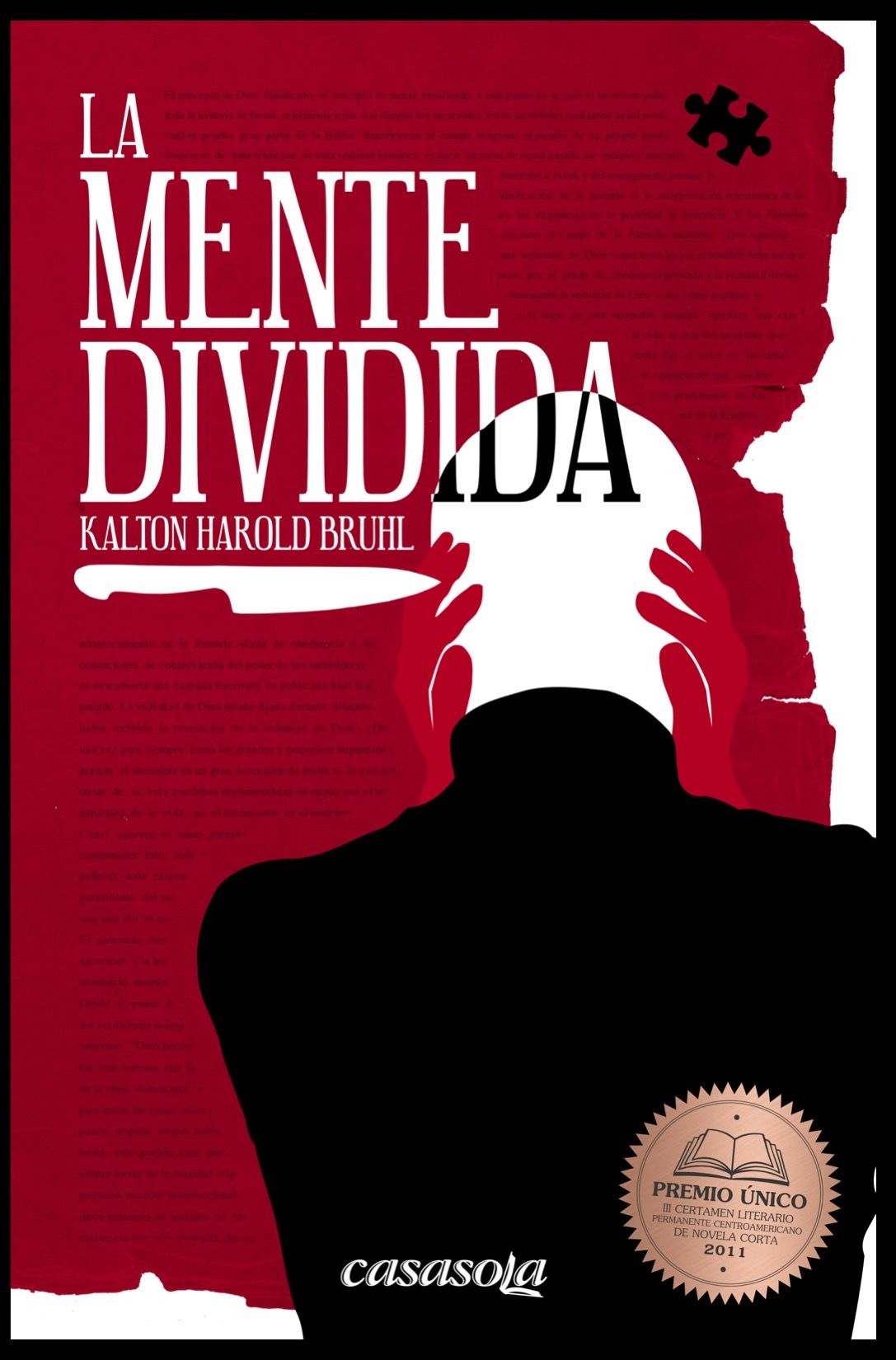 Portada de La mente dividida, de Kalton Harold Brühl.
